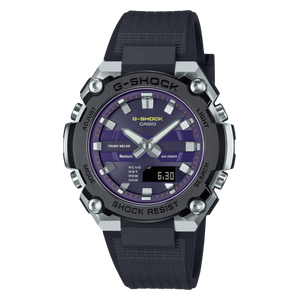  ساعة كاسيو للرجال - عرض بعقارب, سوار من راتنج - اسود 