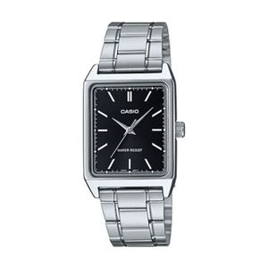 Casio Watch LTP-V007D-1EUDF For Women - Analog Display, Stainless steel Band - Silver