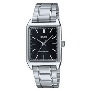  Casio Watch LTP-V007D-1EUDF For Women - Analog Display, Stainless steel Band - Silver 