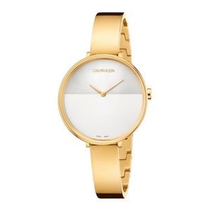  Calvin Klein Watch K7A23546 For Women - Analog Display, Stainless Steel Band - Gold 