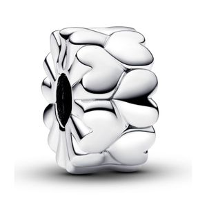 Pandora Heart  Shape Bead - Silver