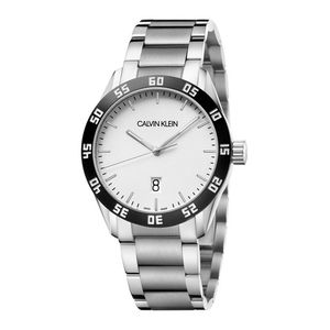  Calvin Klein Watch K9R31C46 For Men - Analog Display, Stainless Steel Band - Silver 