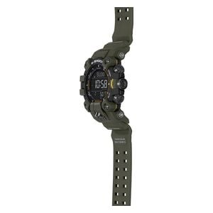  Casio Watch GW-9500-3DR For Men - Analog Display, Resin Band - Olive 