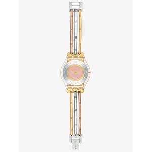  Swatch Watch SS08K101A For Women - Analog Display, Stainless Steel Band - Gold 