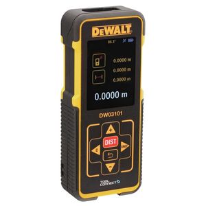  جهاز قياس المسافة الرقمي ديوالت  - DW03101-XJ- - اسود 