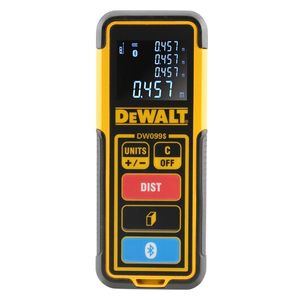  مقياس ليزري بلوتوث للمسافات ديوالت - DW099S-XJ 