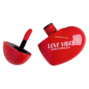  Magic Studio Love Vibes Matte Liquid Lipstick - Long-lasting Full Coverage - Red 