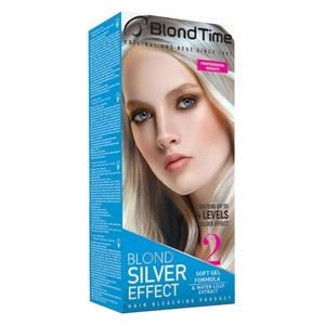  Blond Time Hair Lightener Blond Silver Effect - 