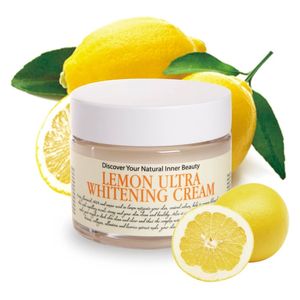  Chamos Acaci Lemon Ultra Whitening Cream - Brightening Face Moisturizer, 50ml 