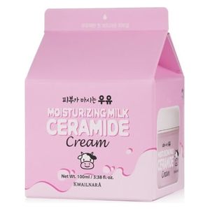  ويلكوس كريم مرطب بالحليب والسيراميد - يرطب ويغذي البشرة بعمق, 100 مل 