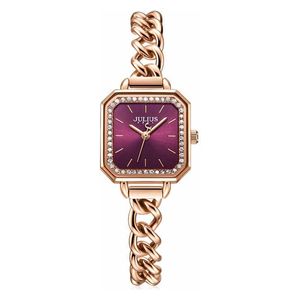 JULIUS Watch JA-1292 For Women - Analog Display, Stainless Steel Band - Rose
