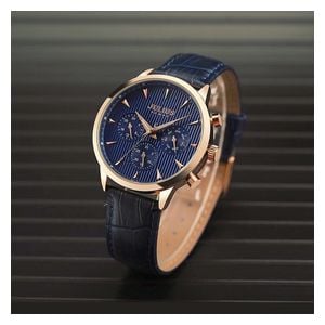  JULIUS Watch For Men - Analog Display, Leather Band 