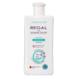  Rosa Impex Regal Deep Cleansing Anti-Dandruff Shampoo - Selenium Sulfide, 200 ml 