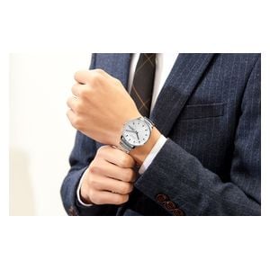  JULIUS Watch For Men - Analog Display, Stainless Steel Band 
