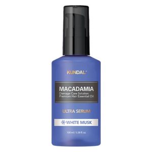  Kundal White Musk Aromatic Serum Nourishes and Moisturizes Hair, 100 ml 