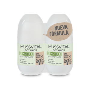  Mussvital Botanics Sensible Natural Deodorant Spray - 2 pieces - 75ml 