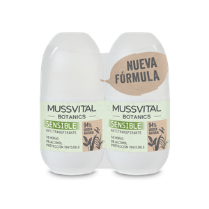  Mussvital Botanics Sensible Natural Deodorant Spray - 2 pieces - 75ml 