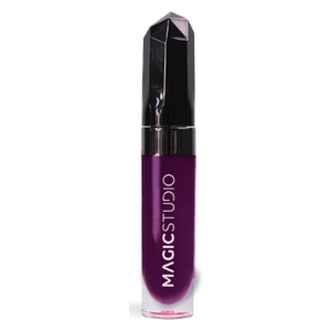  Magic Studio Black Crystals Liquid Lipstick - Matte Finish, Purple 