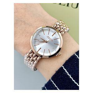 JULIUS Watch JA-1193 For Women - Analog Display, Stainless Steel Band - Rose