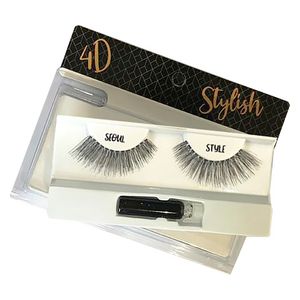 Dr. Aal Natural Hair False Lashes In Seoul 4D Style with Adhesive Set