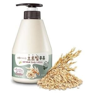 WelCos Oat Milk Body Lotion - Moisturizes & Soothes Skin, 560g