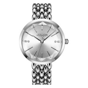 JULIUS Watch JA-1193 For Women - Analog Display, Stainless Steel Band - Silver