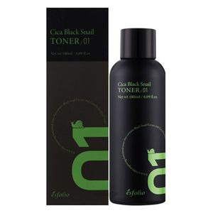  Esfolio Cica Black Snail Toner - 180 ml 