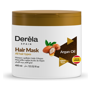  Derela Spain Hair Mask Argan Oil - All Hair Types, 400 ml 