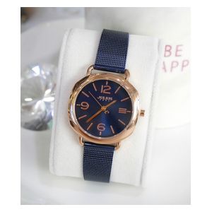 JULIUS Watch JA-1191 For Women - Analog Display, Stainless Steel Band - Blue