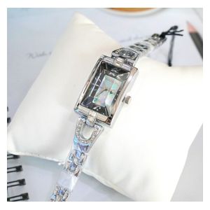  JULIUS Watch For Women - Analog Display, Stainless Steel Band - Silver 