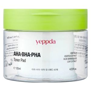  Yeppda  AHA·BHA·PHA Toner Pad ,125ml 