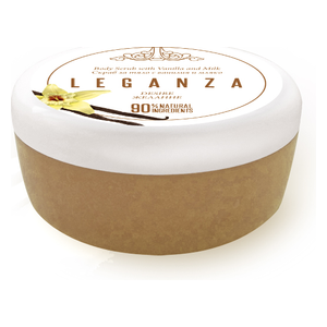  ليغانزا 240 مقشر للجسم بالفانيلا والحليب - 240 غم 