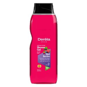  Derela Spain Red Berries Shower Gel - 750 ml 