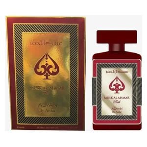  Musk Al Ahmar Red by Adyan for Unisex - Eau de Parfum, 100 ml 