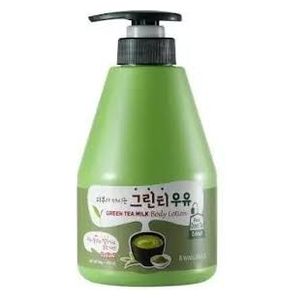 WelCos Green Tea Milk Body Lotion - Hydrates & Revitalizes Skin, 560g