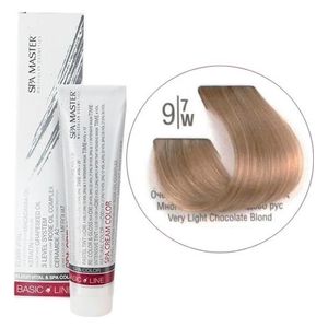  Spa Master Hair Colour Cream -  Very Light Chocolate Blond + Oxygen - 30 Vol 