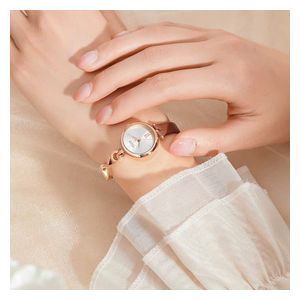 JULIUS Watch JA-1351 For Women - Analog Display, Leather Band - Brown