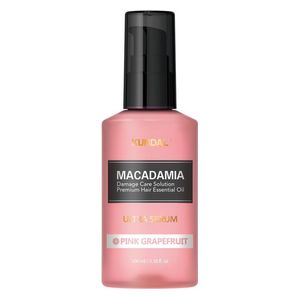  Kundal Macadamia Pink Grapefruit Serum Nourishes and Moisturizes Hair, 100 ml 