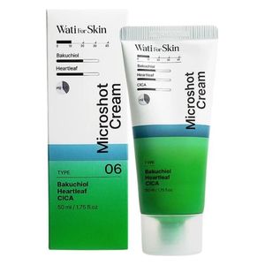  Wati For Skin Bakuchiol Heartleaf CICA Microshot Face Cream - 50ml 