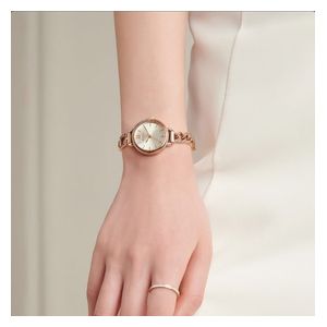 JULIUS Watch JA-1290 For Women - Analog Display, Stainless Steel Band - Rose