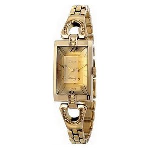  JULIUS Watch For Women - Analog Display, Stainless Steel Band - Gold 