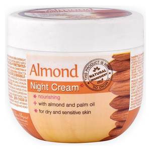  Rosa Impex Almond Night Cream moisturizing - 200 ml 