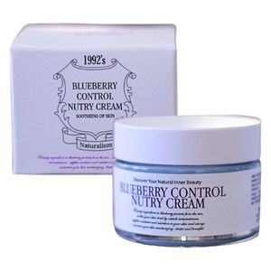  Chamos Acaci Blueberry Control Nutry Moisturizing Cream - All Skin Types, 50ml 
