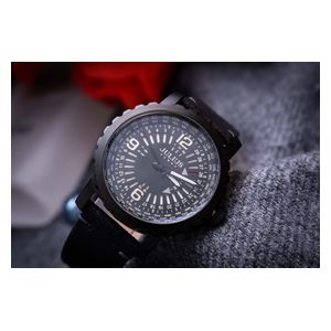  JULIUS Watch For Men - Analog Display, Leather Band 