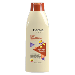  Derela Spain Hair Conditioner Vegetal Origin Keratin - All Hair Types - 750 ml 