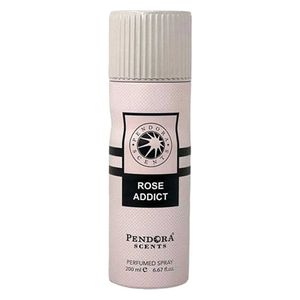  Rose Addict by Pendora Scents for Women - Deodorant Body Spray,  200 ml 