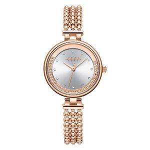 JULIUS Watch JA-787 For Women - Analog Display, Stainless Steel Band - Rose
