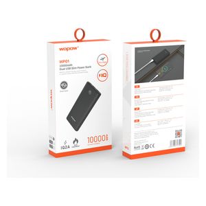  شاحن محمول وبو - WP01 - 10000mah - اسود 