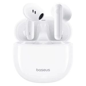  Baseus E13 - Bluetooth Headphone In Ear - Up to 30 hours total with case - Bluetooth 5.3 - White 