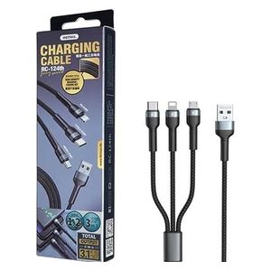  كيبل ريماكس 3 في 1 - RC-124th - 1.2 متر 